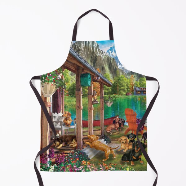 Item preview, Dachshunds Near The Lake designed and sold by Clitus.