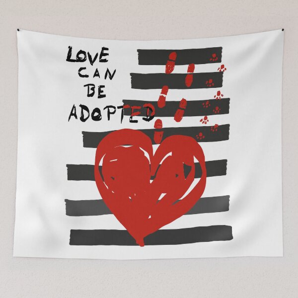 Item preview, Love can be adopted designed and sold by Pioooh.