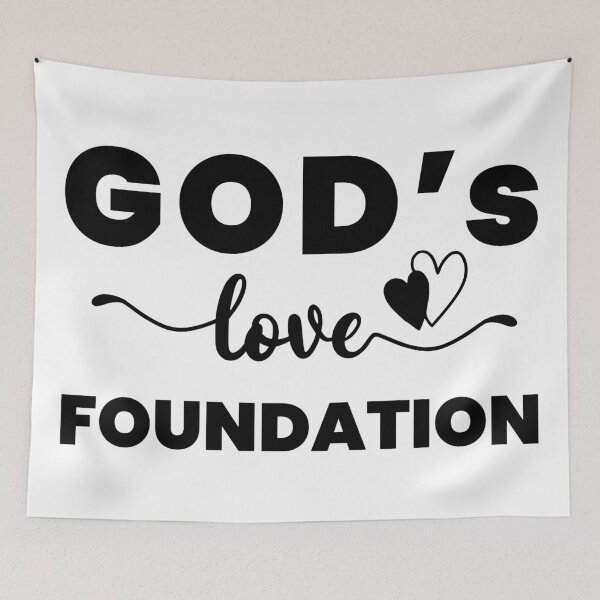 Item preview, Christian verse GOD's Love Foundation designed and sold by BibleProject.