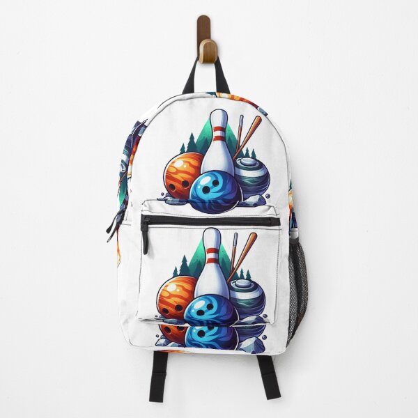 Item preview, "Joy and benefits from sports, represented by a bowling ball, curling stone, and billiard ball arranged in a triangular shape." designed and sold by PaintMeWorld.