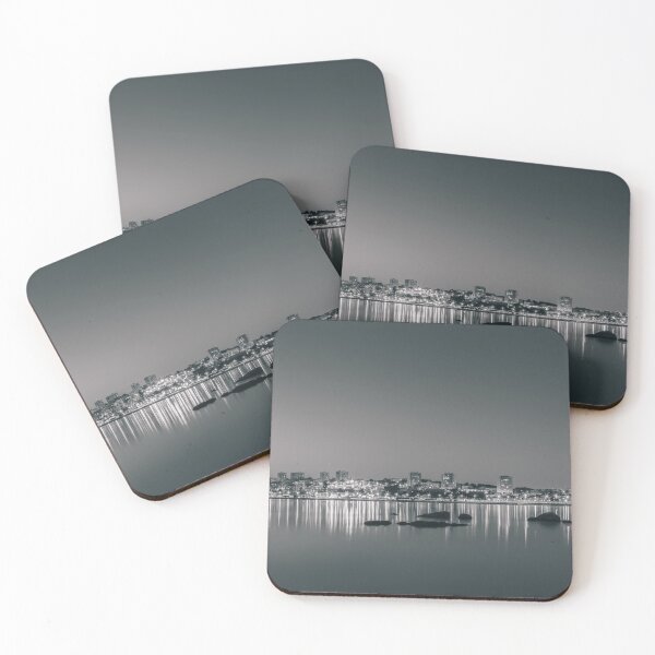 Item preview, A City Skyline With Lights Reflecting On Water. Porto, Portugal designed and sold by João Miguel.