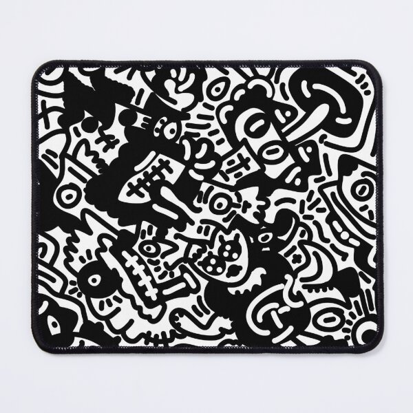 Item preview, faces every where  designed and sold by Majnun Drawings.
