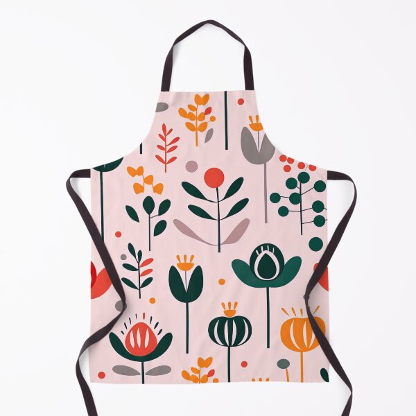 Item preview, Scandinavian flower leaf pattern designed and sold by Bubblegirl17.