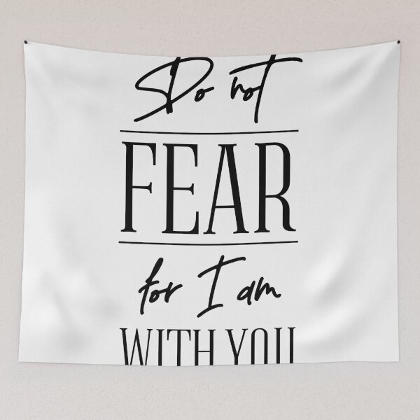 Item preview, Christian verse Do Not Fear, For I Am With You designed and sold by BibleProject.