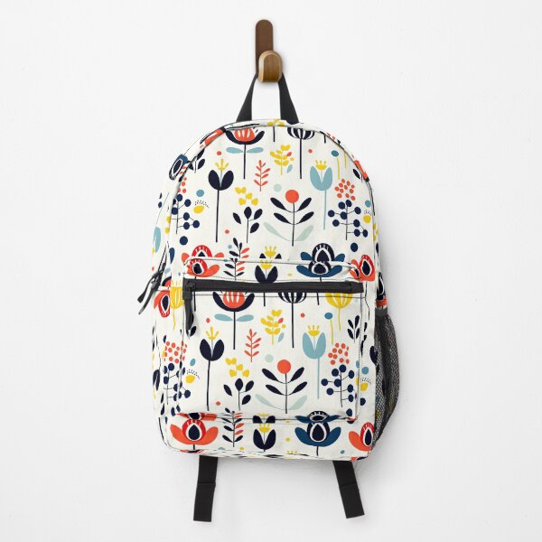 Item preview, Scandinavian flower leaf pattern designed and sold by Bubblegirl17.