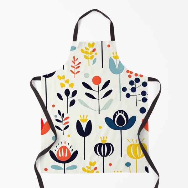 Item preview,   Scandinavian flower leaf pattern  designed and sold by Bubblegirl17.
