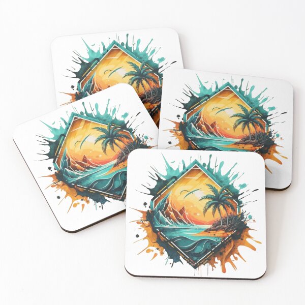 Item preview, Paradisiac Beach splash  designed and sold by bukajart.