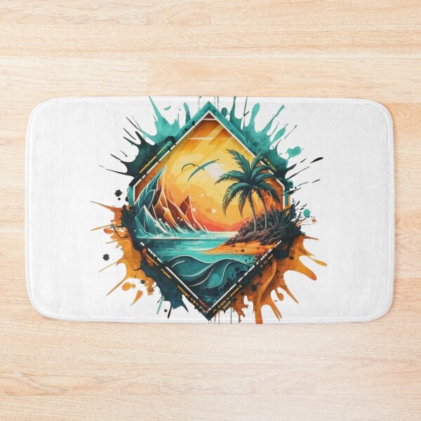 Item preview, Paradisiac Beach splash  designed and sold by bukajart.