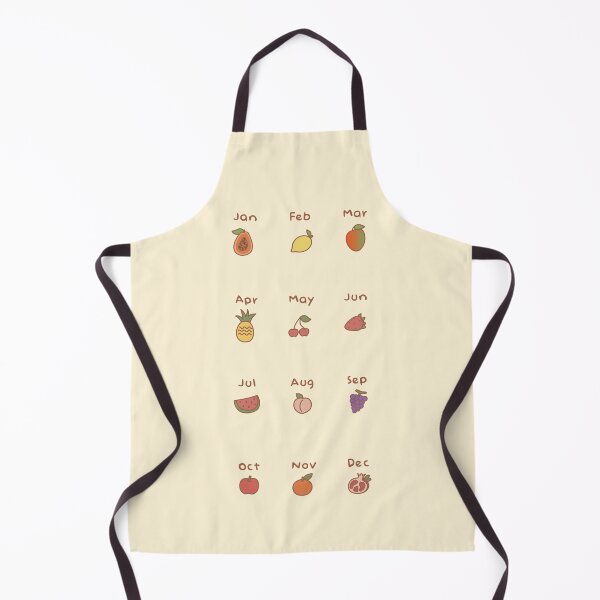 Item preview, Kawaii Aesthetic Cute Fruit Calendar | Fruity Gifts designed and sold by sarahgirlshop.