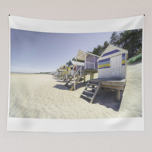 Item preview, Beach Huts at Wells designed and sold by hawkie.