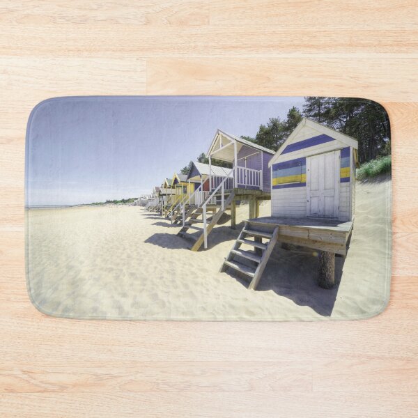 Item preview, Beach Huts at Wells designed and sold by hawkie.