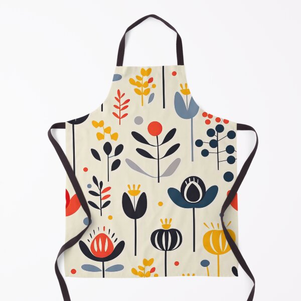 Item preview,   Scandinavian flower leaf pattern  designed and sold by Bubblegirl17.