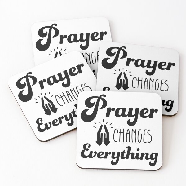 Item preview, Christian verse Prayer Changes Everything designed and sold by BibleProject.