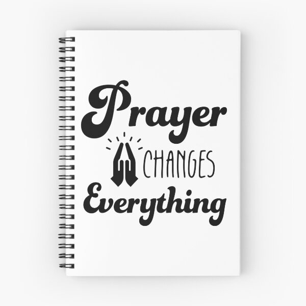 Item preview, Christian verse Prayer Changes Everything designed and sold by BibleProject.