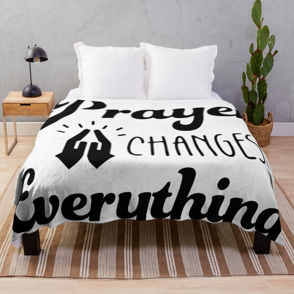 Item preview, Christian verse Prayer Changes Everything designed and sold by BibleProject.