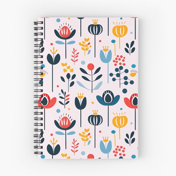 Item preview, Scandinavian flower leaf pattern designed and sold by Bubblegirl17.