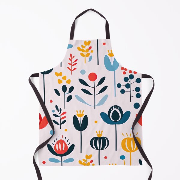 Item preview, Scandinavian flower leaf pattern designed and sold by Bubblegirl17.
