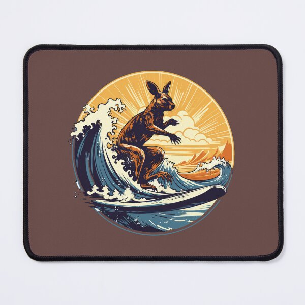 Item preview, Kangaroo surfing in Australia designed and sold by Micapox.