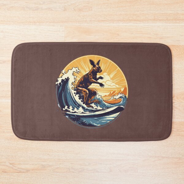 Item preview, Kangaroo surfing in Australia designed and sold by Micapox.