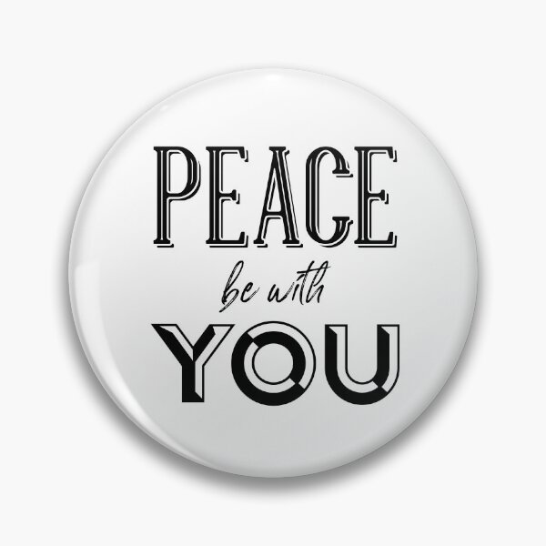 Item preview, Christian verse Peace Be With You designed and sold by BibleProject.