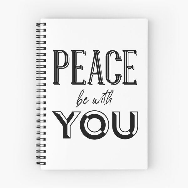 Item preview, Christian verse Peace Be With You designed and sold by BibleProject.