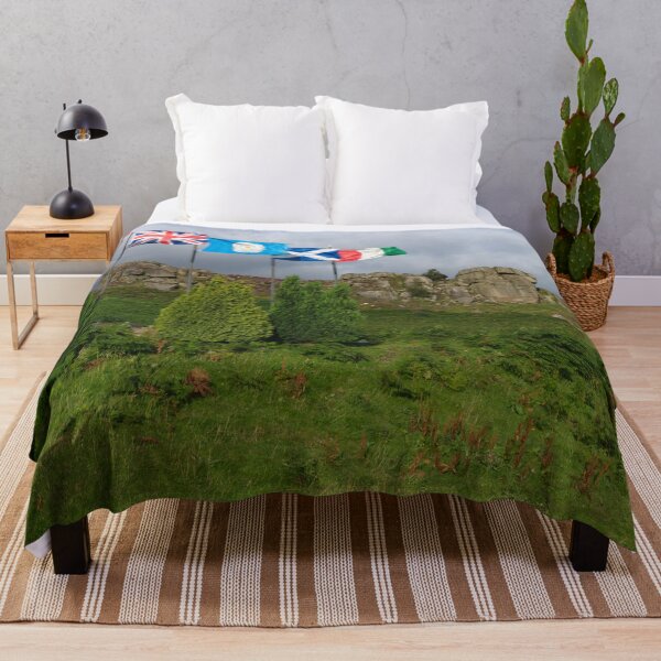 Item preview, Ilkley Moor Cow Calf and Flags designed and sold by Alisonchambers2.