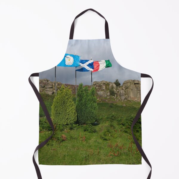 Item preview, Ilkley Moor Cow Calf and Flags designed and sold by Alisonchambers2.