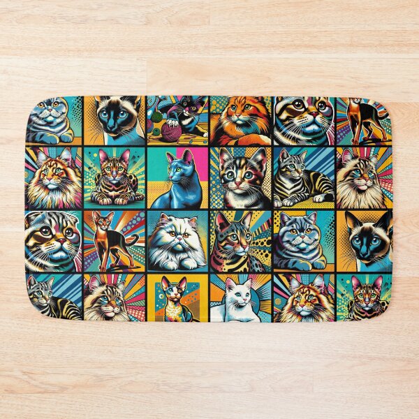 Item preview, Popcat - Pop Art Cat Artwork designed and sold by Rachael Taylor.