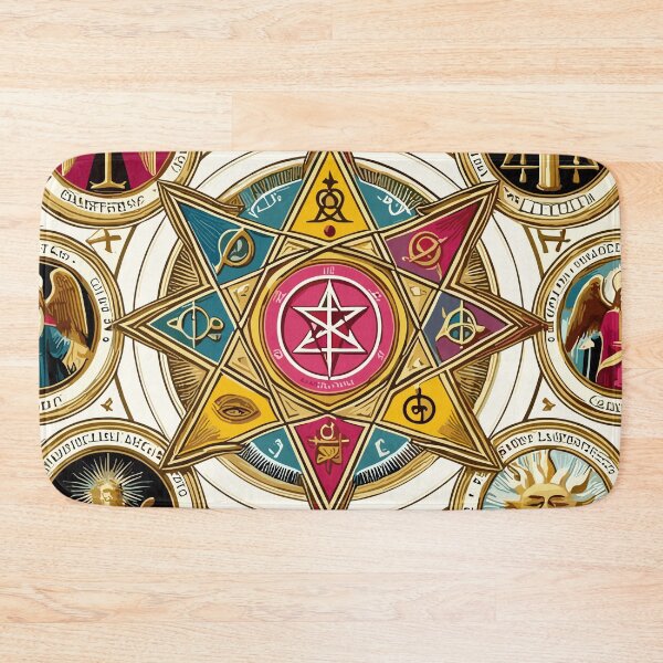 Item preview, Mystical Rose Cross Symbols v2 designed and sold by iwcus.