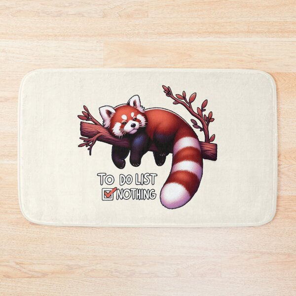 Item preview, Chill Vibes Only: Red Panda's Guide to Ultimate Relaxation designed and sold by RuyaFab.