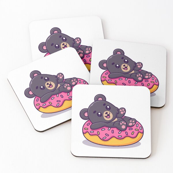 Item preview, Cute Donut Sprinkle Bear designed and sold by WildWonderWear.