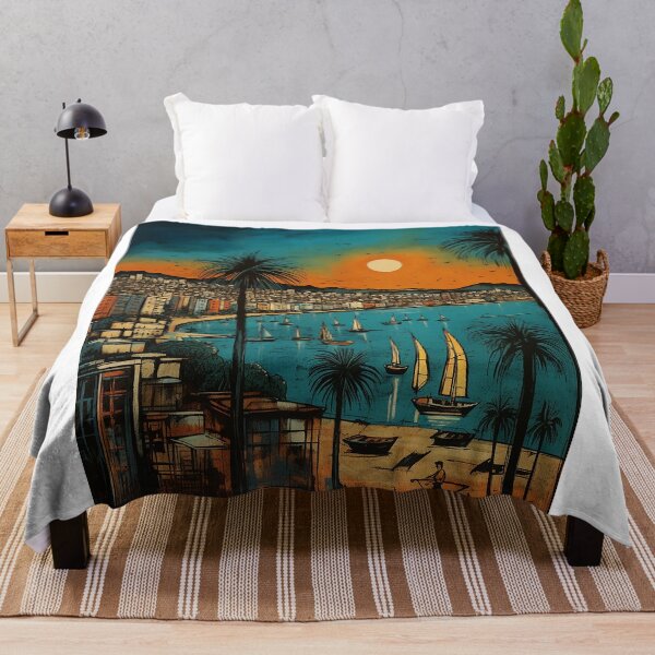 Item preview, Haifa travel vintage colorful anime graphics designed and sold by wonderfulpark.