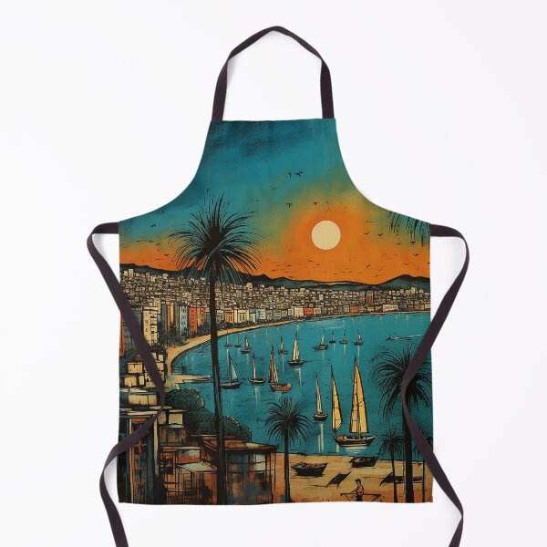 Item preview, Haifa travel vintage colorful anime graphics designed and sold by wonderfulpark.
