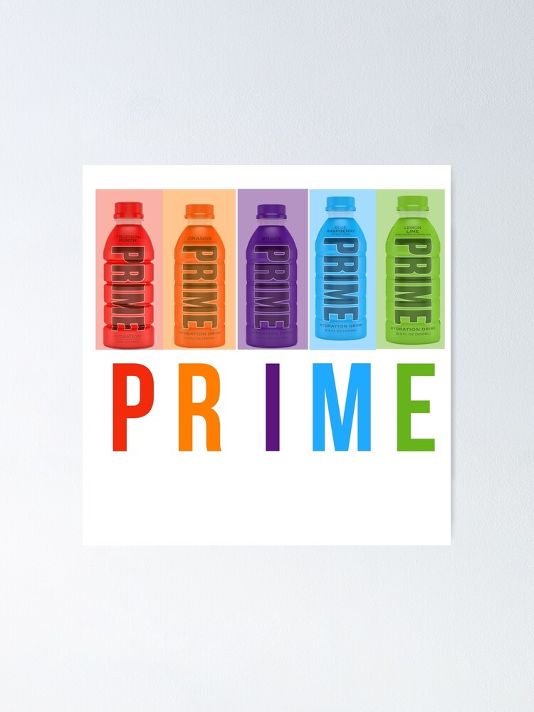 Prime hydration unreleased outlet poster