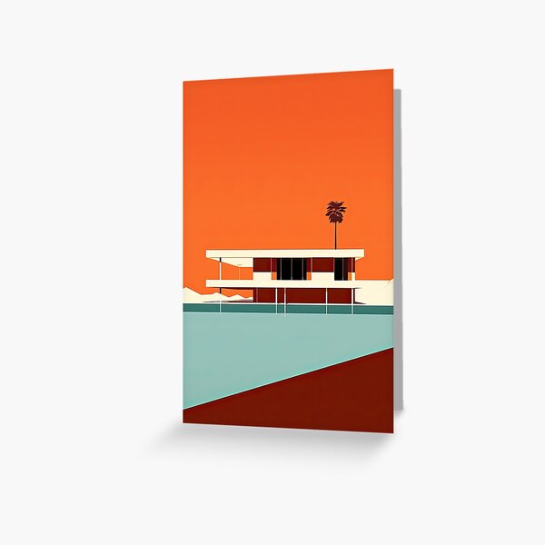Item preview, Bauhaus Orange Red designed and sold by ArtHouseNiklas.
