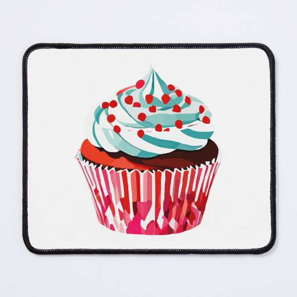 Item preview, Sweetheart Delight: Red Heart Valentine Cupcake designed and sold by CrazySweets.