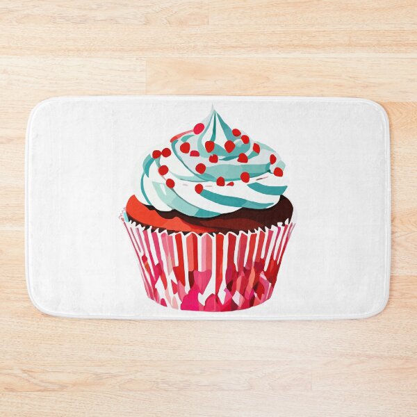 Item preview, Sweetheart Delight: Red Heart Valentine Cupcake designed and sold by CrazySweets.