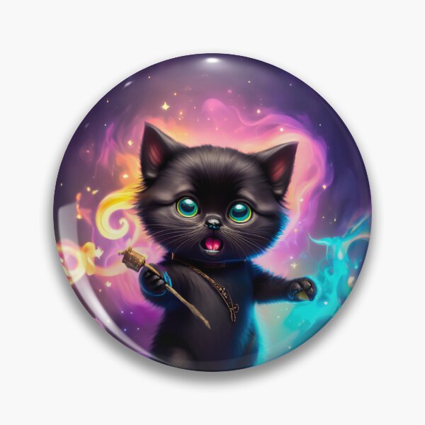 Item preview, Kittens At Work - Wizzard designed and sold by seekingcerulean.