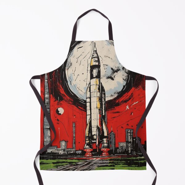 Item preview, Rocket travel vintage colorful anime graphics designed and sold by wonderfulpark.