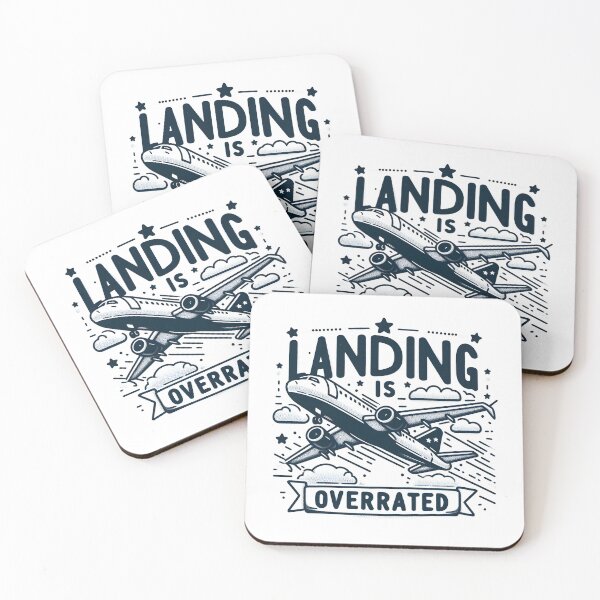 Item preview, Airplane: Landing is Overrated designed and sold by Dungeon-Depot.