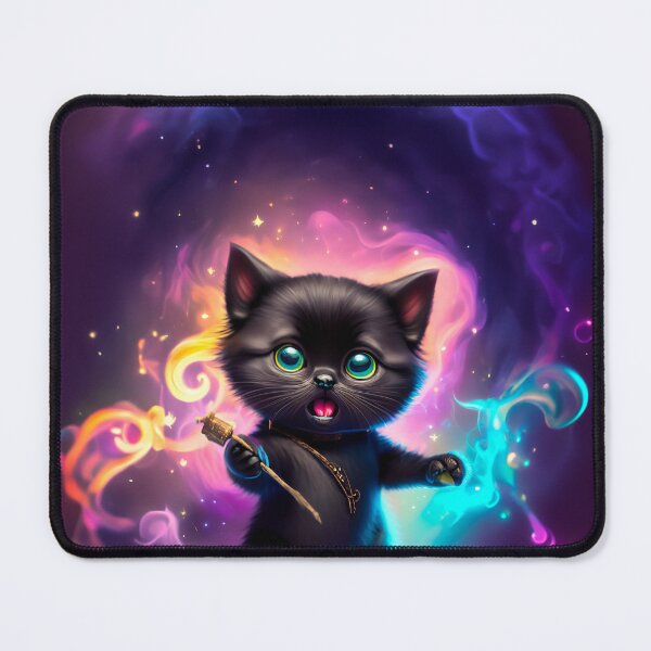 Item preview, Kittens At Work - Wizzard designed and sold by seekingcerulean.