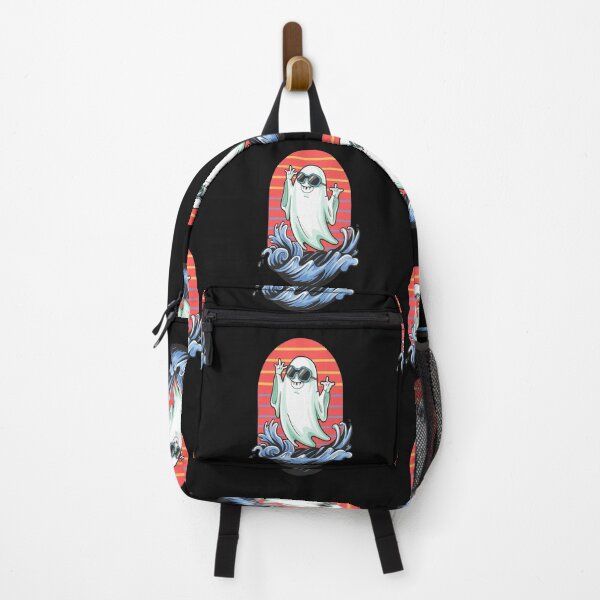 Item preview, Surfing ghost on a board with glasses designed and sold by SaNNty.