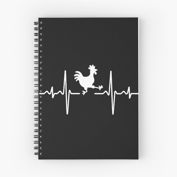 Item preview, Funny Chicken Heartbeat Line designed and sold by WildPalette-Art.