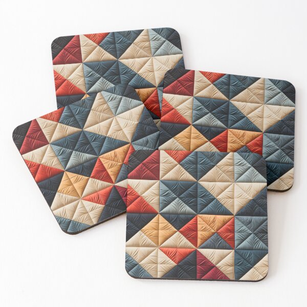 Item preview, Vintage Geometric Patchwork Pattern designed and sold by SecretDicer.