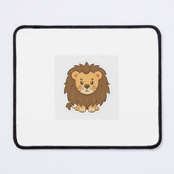 Item preview, Cuddly Lion Plush with Thick Fur designed and sold by LumeaArt.