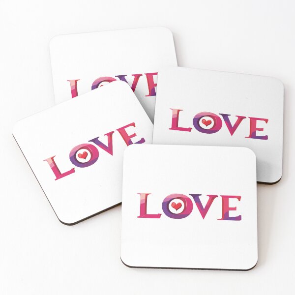 Item preview, Love word. Colorful typography. designed and sold by twisted-dot.