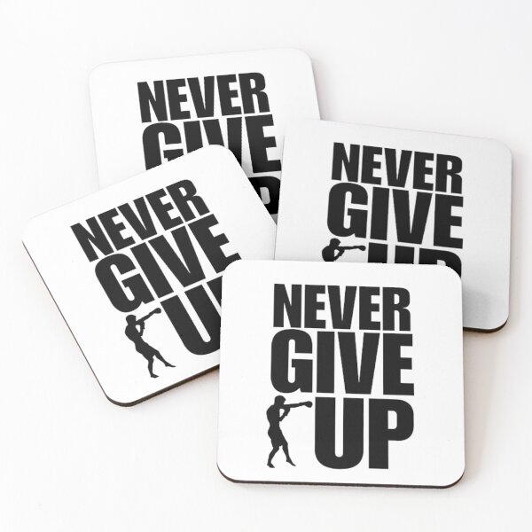 Item preview, NEVER GIVE UP designed and sold by Aadiimanavv.
