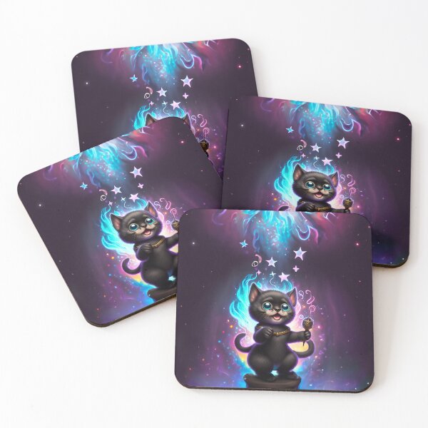 Item preview, Kittens At Work - Wizzard designed and sold by seekingcerulean.