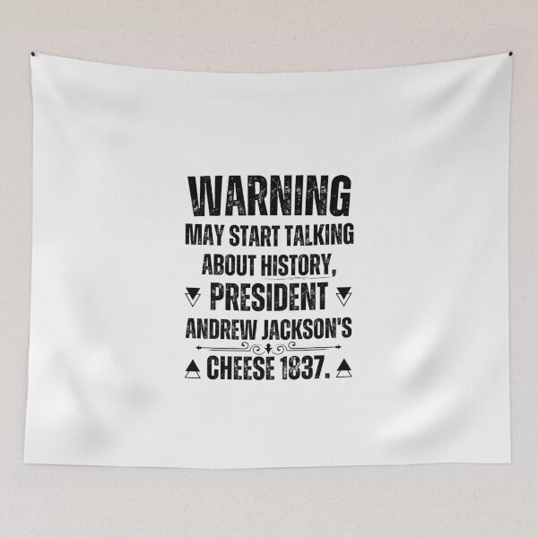 Item preview, Warning May Start Talking About History Andrew Jackson designed and sold by Guess4best.