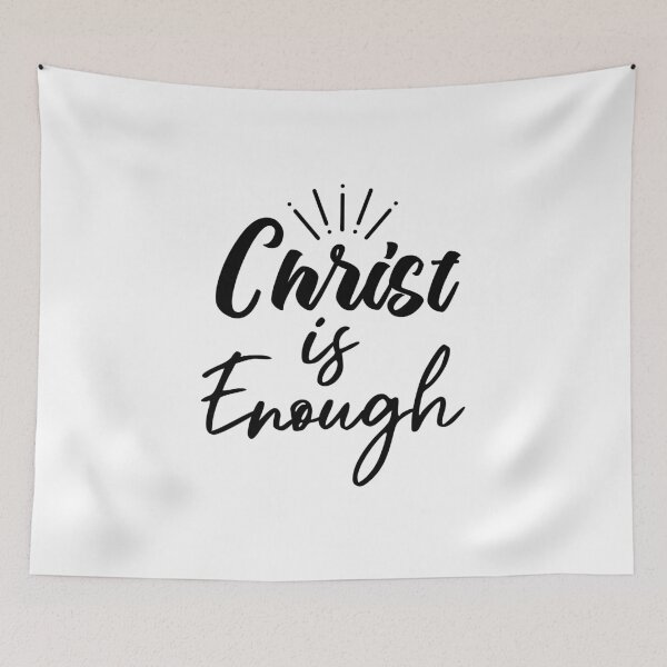 Item preview, Copy of Christian verse Christ Is Enough designed and sold by BibleProject.